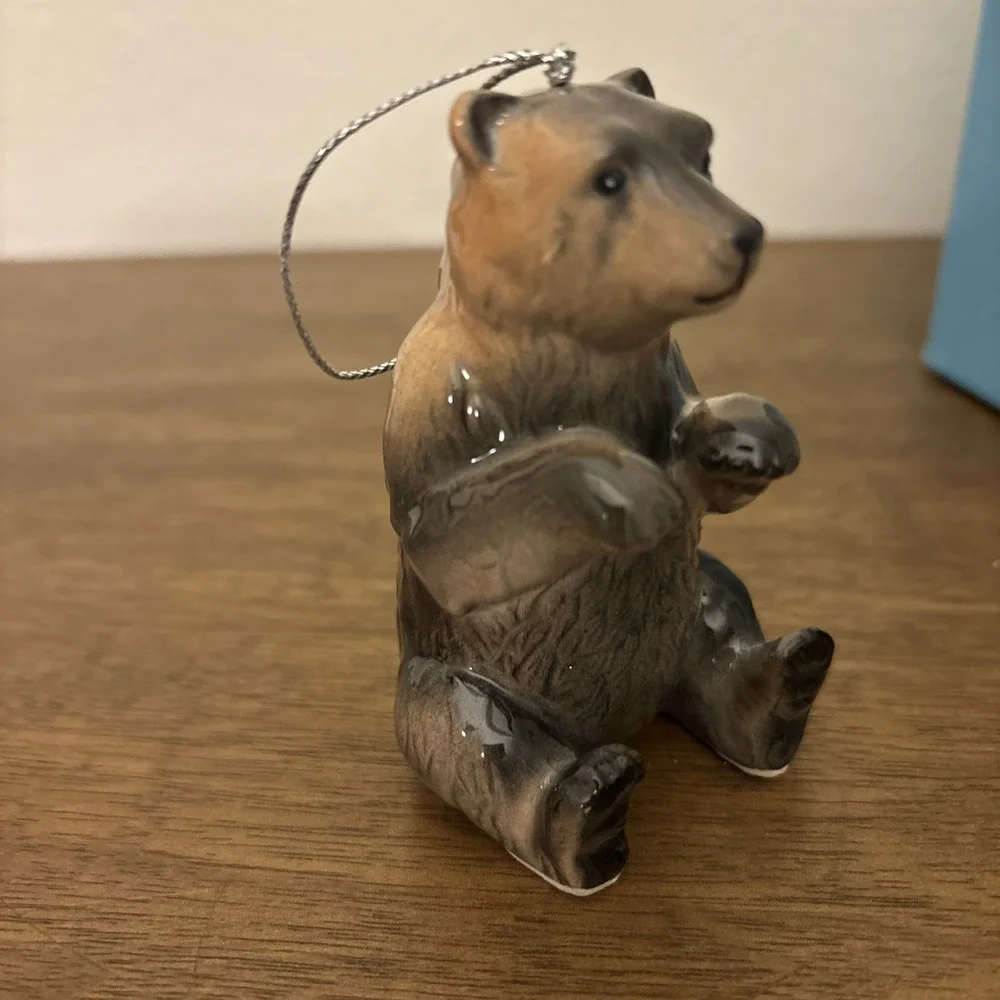 Ringling Brothers Barnum Bailey Circus‎ Ornaments NIB Seal & Bear 1988
